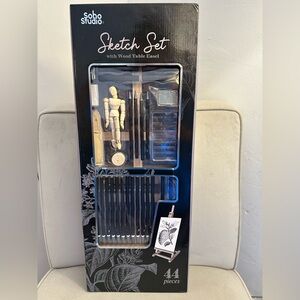 🆕SoHo Studio Sketch Set with Wood Table Easel